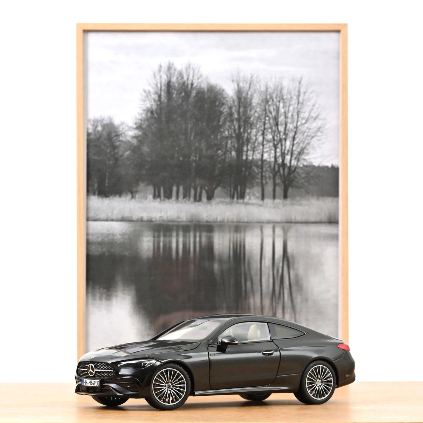 Mercedes-Benz Cle Coupe obsidian black 1/18 Norev