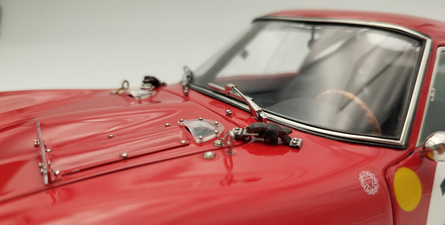Ferrari 250 GTO,24h France 1962, Beurlys/Elde/Mason, #22 1/18 CMC