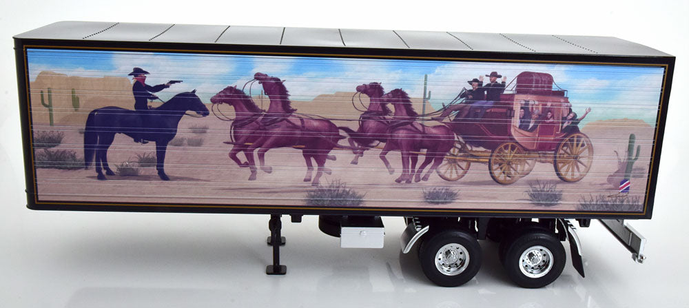 Road Kings RK180161 – Semiremorcă Wild West Black 1:18