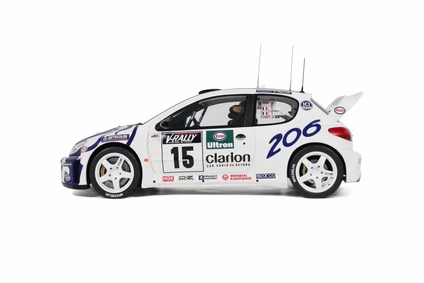 Peugeot 206 WRC 1/12 OTTO G081